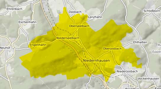 Immobilienpreisekarte Niedernhausen Taunus