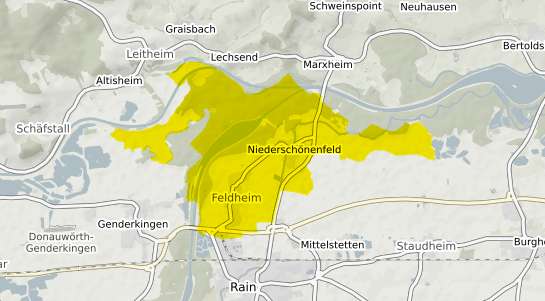 Immobilienpreisekarte Niederschönenfeld