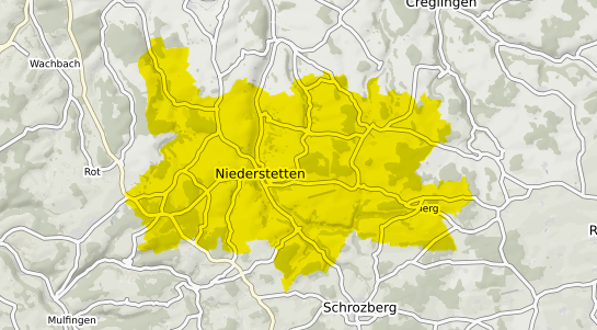 Immobilienpreisekarte Niederstetten Wuerttemberg