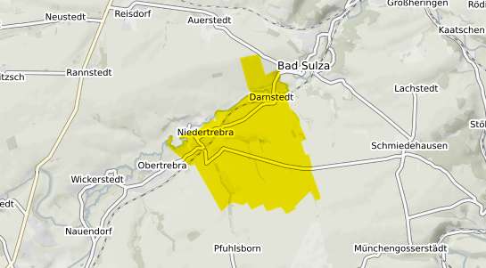 Immobilienpreisekarte Niedertrebra
