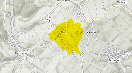 Immobilienpreisekarte Niehl Eifel