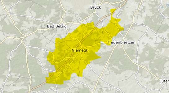 Immobilienpreisekarte Niemegk