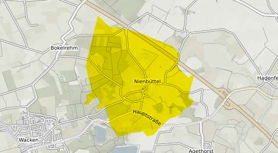 Immobilienpreisekarte Nienbuettel b. Wacken