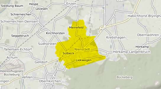 Immobilienpreisekarte Nienstädt b. Stadthagen