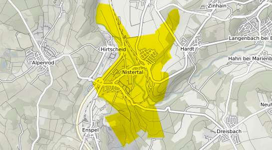 Immobilienpreisekarte Nistertal Westerwald