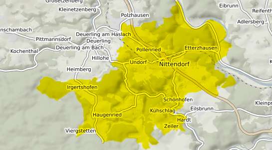 Immobilienpreisekarte Nittendorf