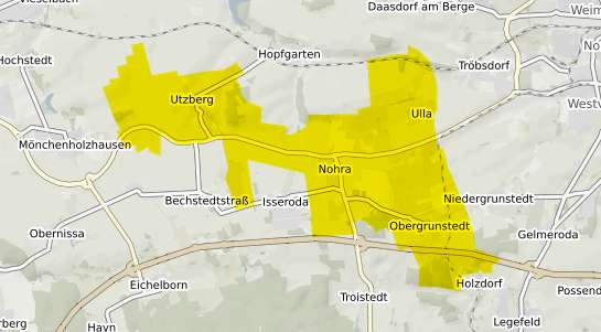 Immobilienpreisekarte Nohra b. Nordhausen