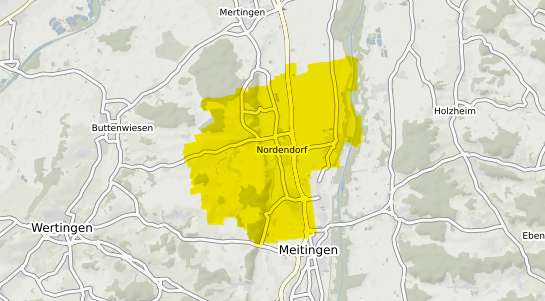 Immobilienpreisekarte Nordendorf