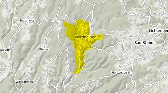 Immobilienpreisekarte Nordhalben