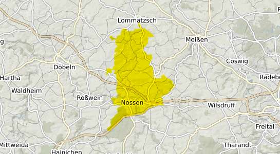 Immobilienpreisekarte Nossen
