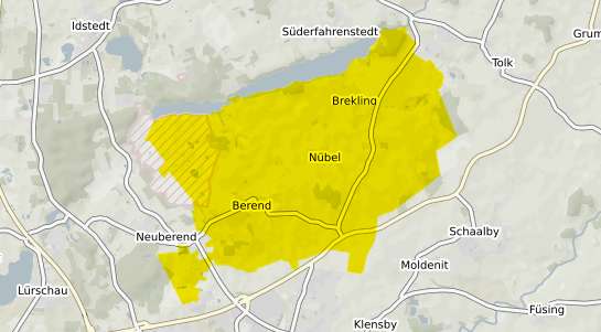 Immobilienpreisekarte Nuebel b. Schleswig