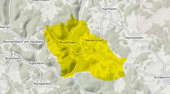 Immobilienpreisekarte Nusplingen Wuerttemberg