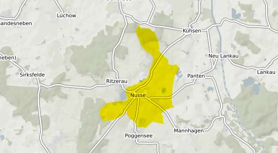 Immobilienpreisekarte Nusse