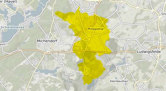 Immobilienpreisekarte Nuthetal
