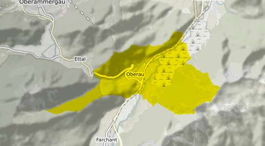 Immobilienpreisekarte Oberau Loisach