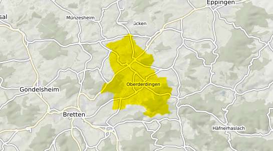 Immobilienpreisekarte Oberderdingen