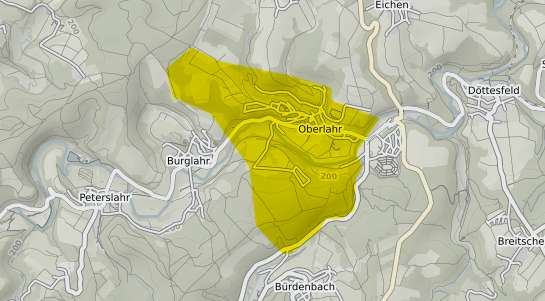 Immobilienpreisekarte Oberlahr Westerwald