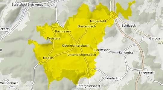 Immobilienpreisekarte Oberleichtersbach