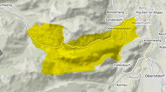 Immobilienpreisekarte Obermaiselstein