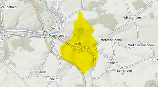 Immobilienpreisekarte Obernbreit