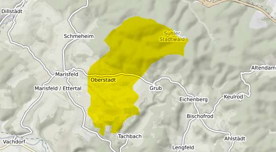 Immobilienpreisekarte Oberstadt