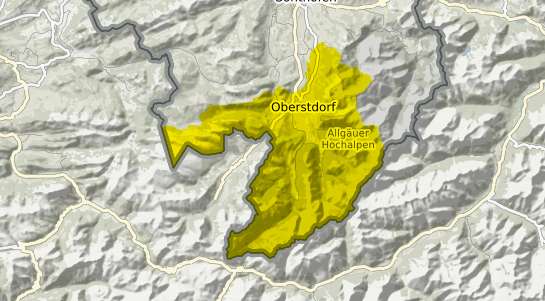 Immobilienpreisekarte Oberstdorf