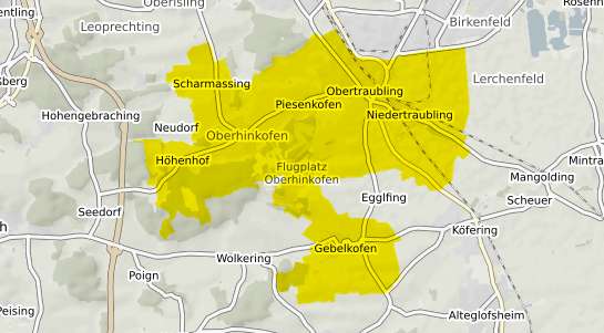 Immobilienpreisekarte Obertraubling