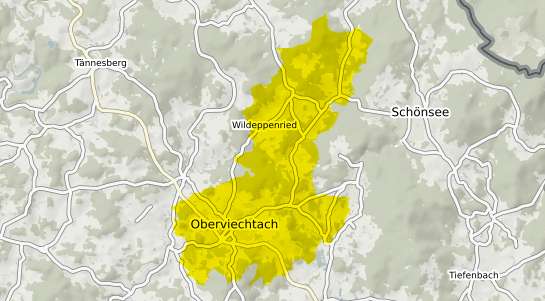 Immobilienpreisekarte Oberviechtach