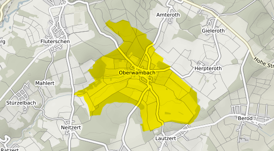 Immobilienpreisekarte Oberwambach Westerwald