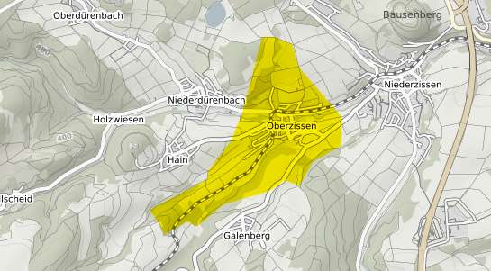 Immobilienpreisekarte Oberzissen