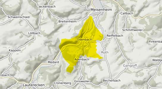 Immobilienpreisekarte Oedenbach Oberbayern
