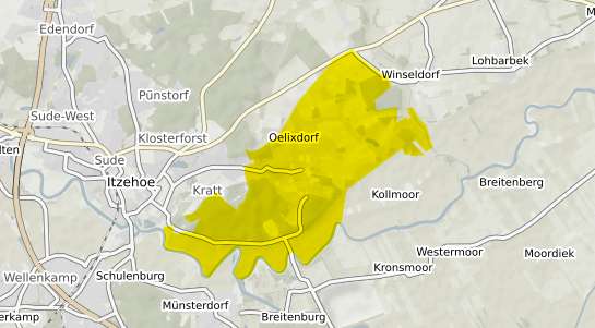 Immobilienpreisekarte Oelixdorf