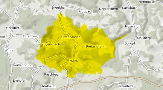 Immobilienpreisekarte Offenhausen Mittelfranken