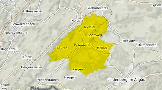 Immobilienpreisekarte Opfenbach
