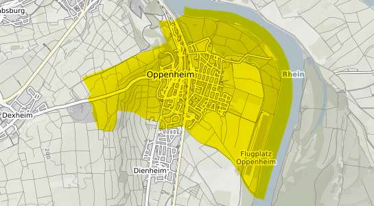 Immobilienpreisekarte Oppenheim
