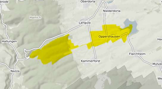 Immobilienpreisekarte Oppershausen Thueringen