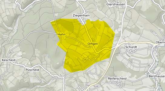 Immobilienpreisekarte Orfgen