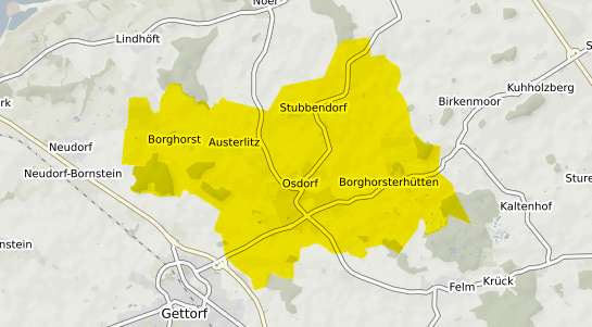 Immobilienpreisekarte Osdorf b. Ludwigsfelde