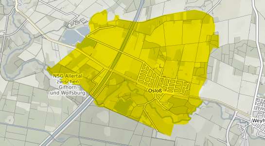 Immobilienpreisekarte Osloss
