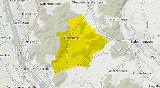 Immobilienpreisekarte Osterberg b. Erfurt