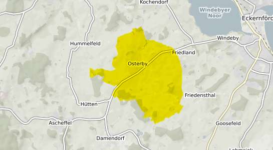 Immobilienpreisekarte Osterby b. Medelby