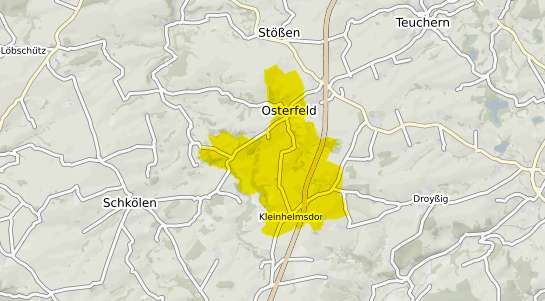 Immobilienpreisekarte Osterfeld b. Naumburg, Saale
