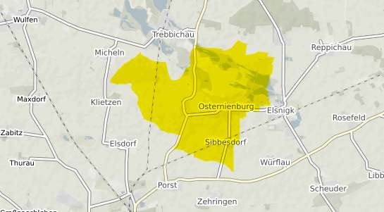Immobilienpreisekarte Osternienburg