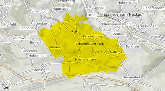 Immobilienpreisekarte Ostfildern