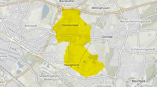 Immobilienpreisekarte Oststeinbek