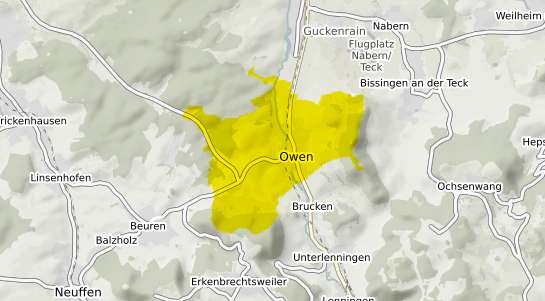 Immobilienpreisekarte Owen Teck