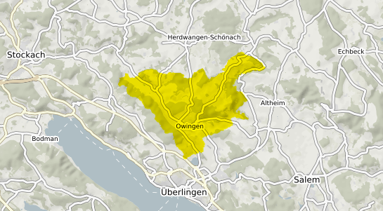 Immobilienpreisekarte Owingen Bodensee