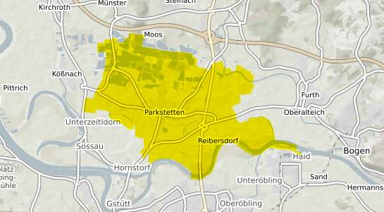 Immobilienpreisekarte Parkstetten