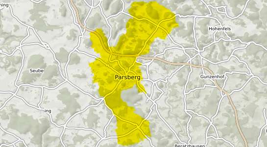 Immobilienpreisekarte Parsberg Oberpfalz