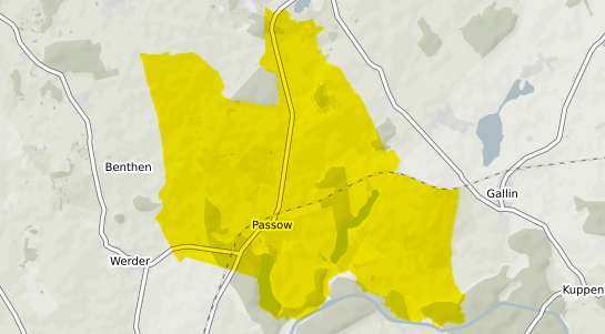 Immobilienpreisekarte Passow b. Gadebusch